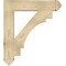 Ekena Millwork Merced Arts & Crafts Rough Sawn Bracket, Douglas Fir, 6"W x 34"D x 38"H BKT06X34X38MRC03RDF - alternate 4